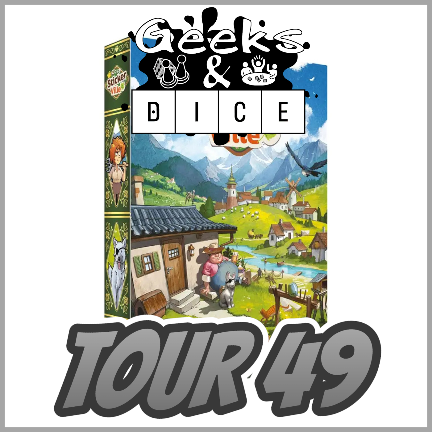 Geeks & Dice Tour 49 - Faraway, Everdell, Tic Tac K.O. et plus!