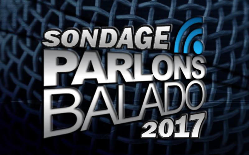 Parlons balado résultat sondage 2017