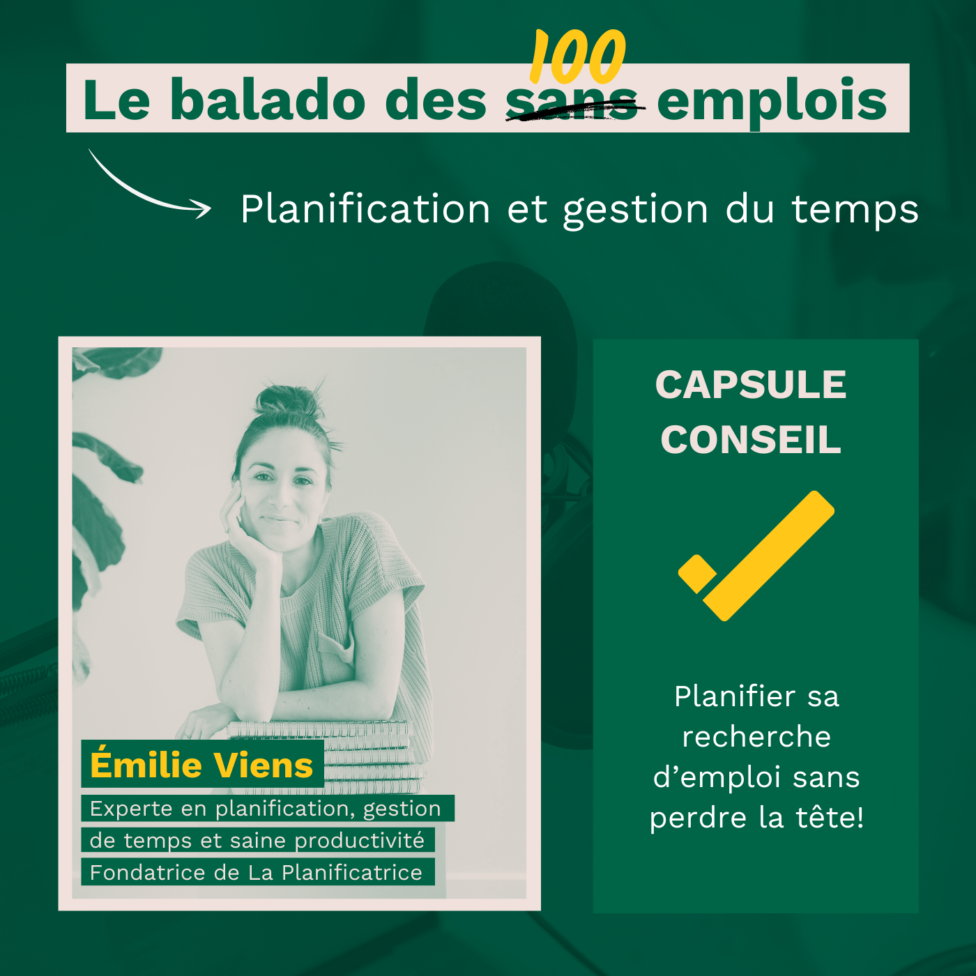 Saison 4 - Épisode 3 : Planification et gestion du temps