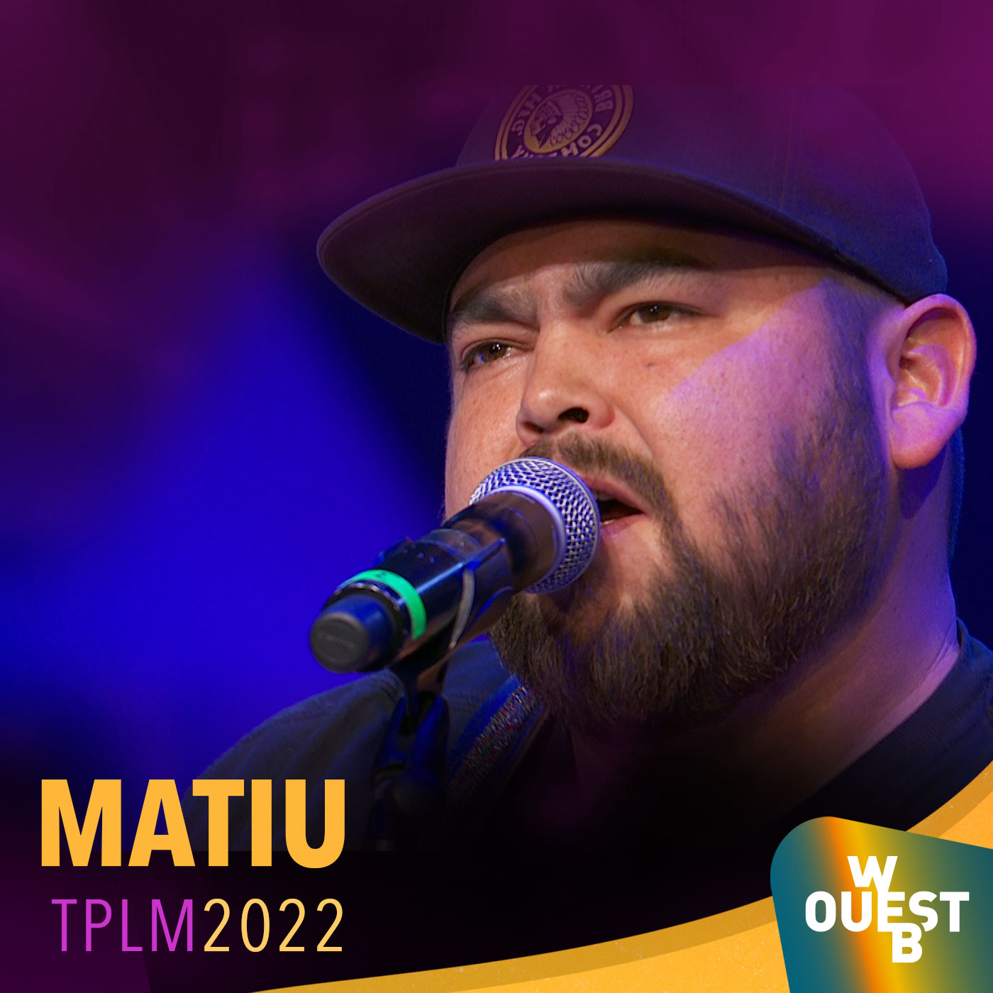 Matiu dans les coulisses de Tout pour la musique 2022