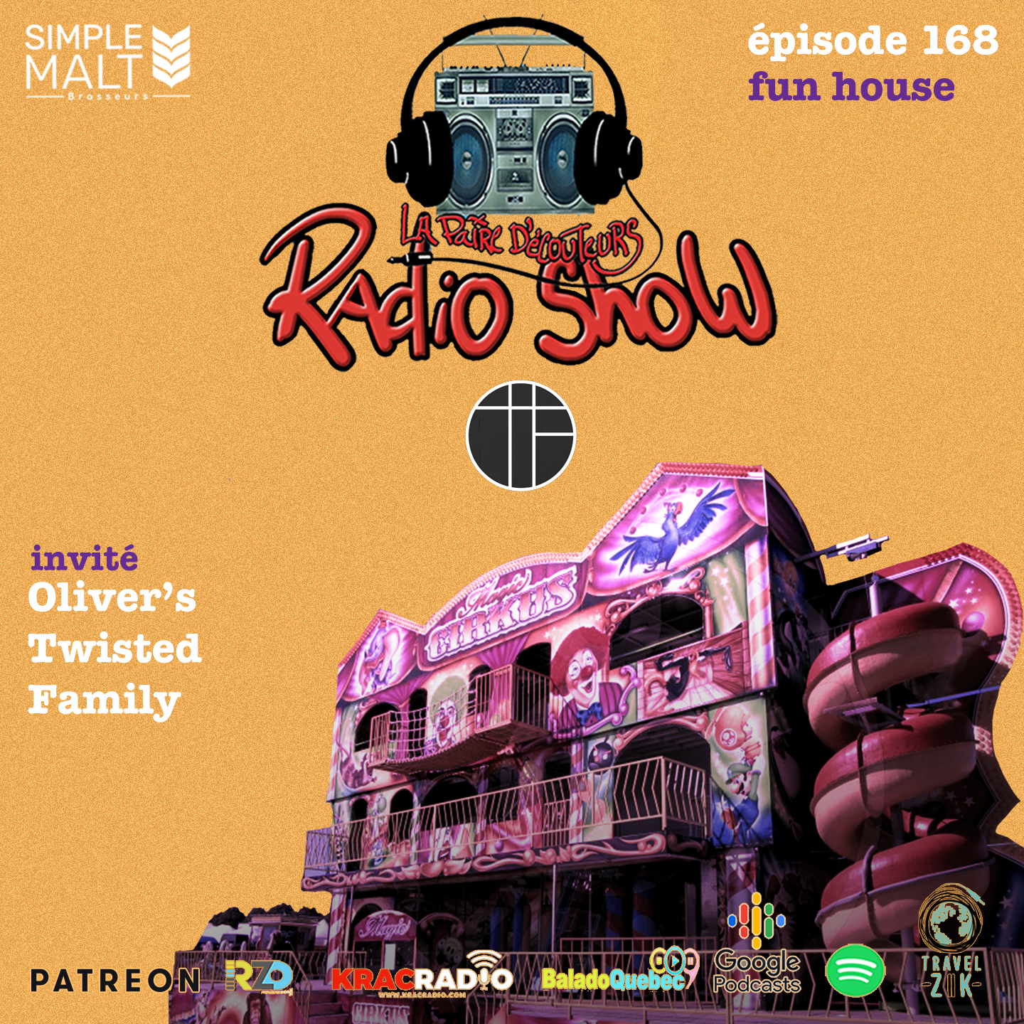 LE RADIO SHOW Ép168 invité Oliver’s Twisted Family
