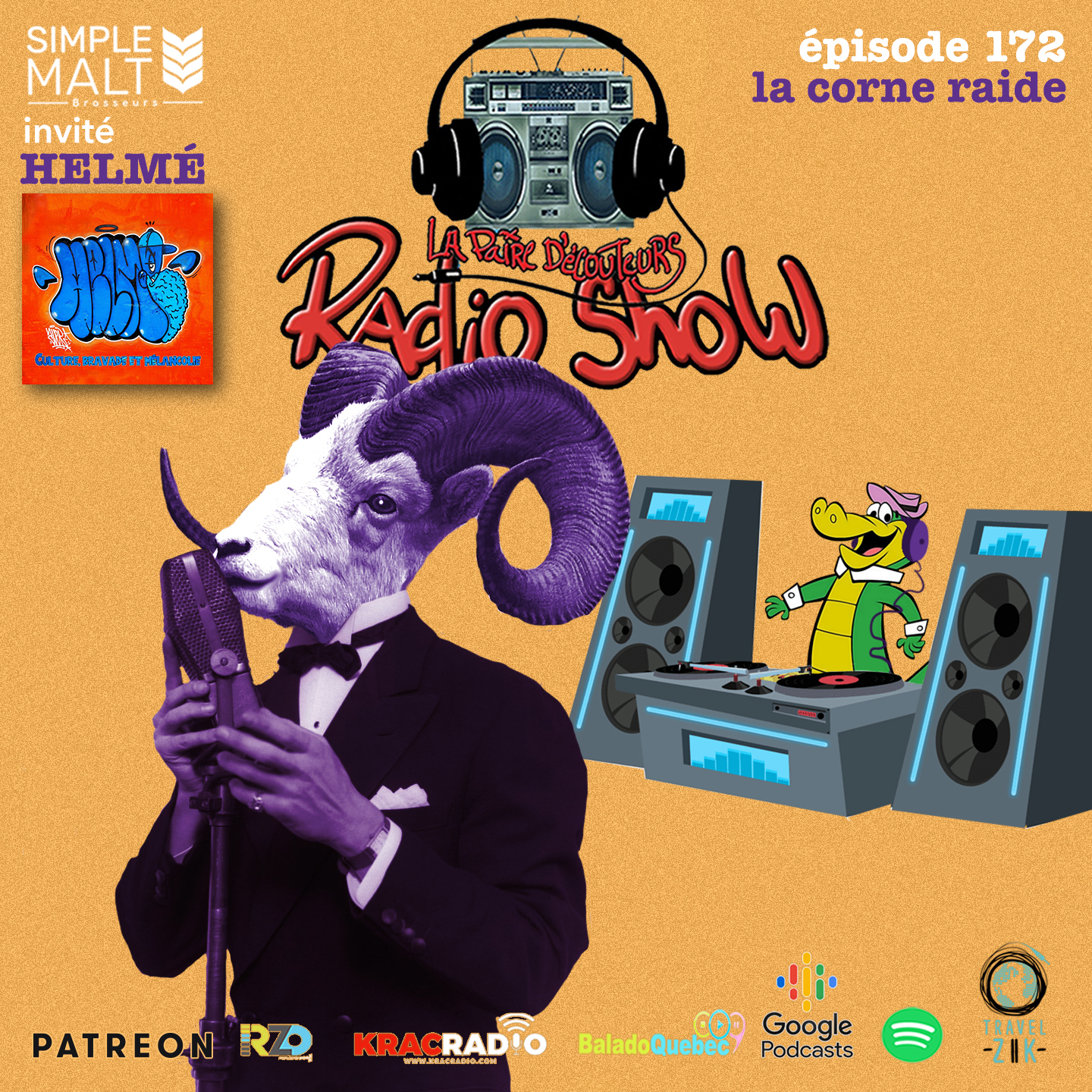 LE RADIO SHOW Ép172 invité HELMÉ