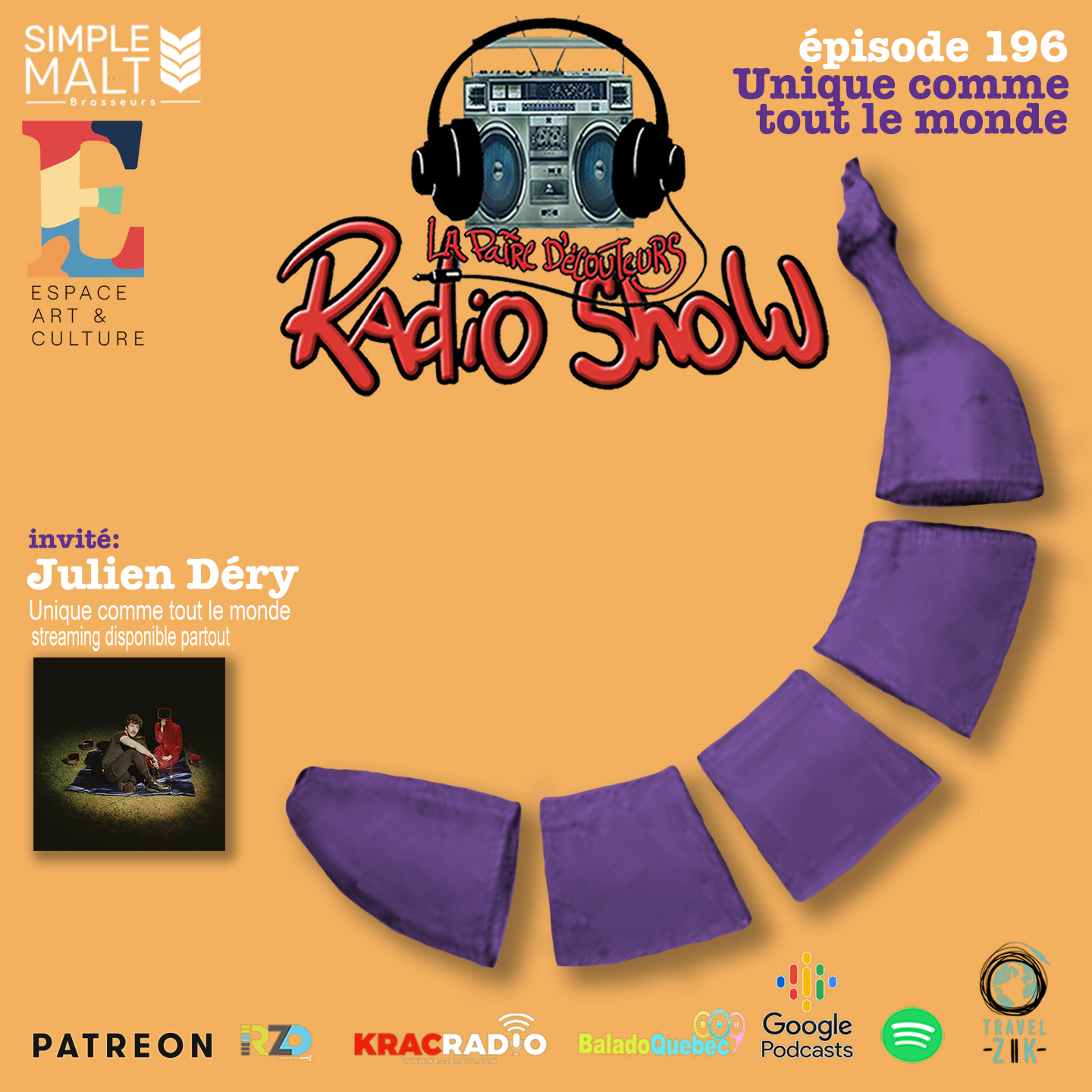 Le RADIO SHOW Ép196 invité Julien Déry