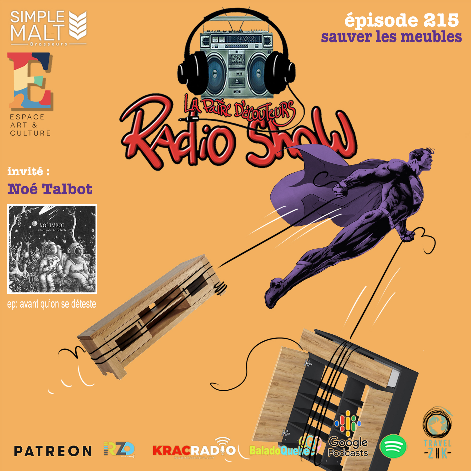 Le RADIO SHOW Ép215 invité: Noé Talbot