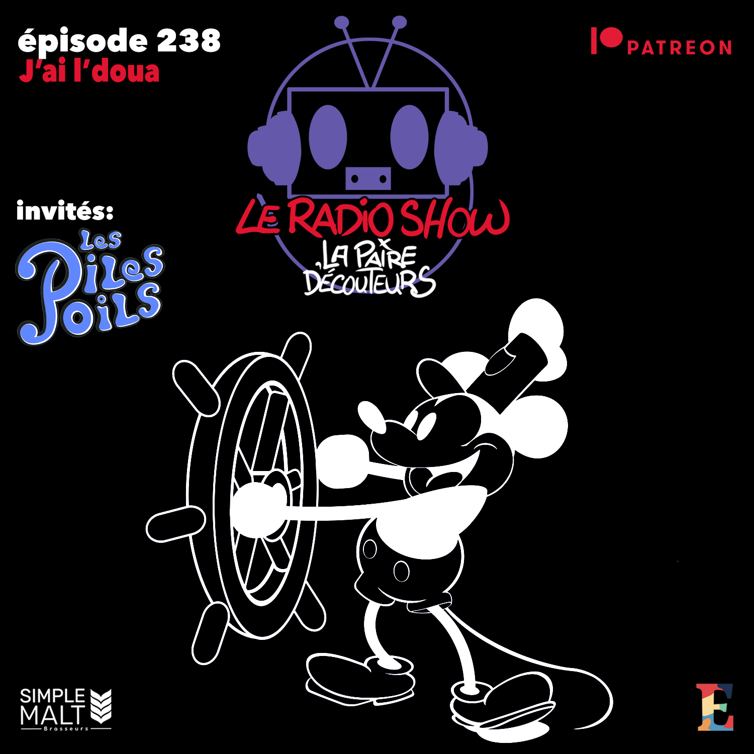 LE RADIO SHOW Ép238 invités Les Piles-Poils