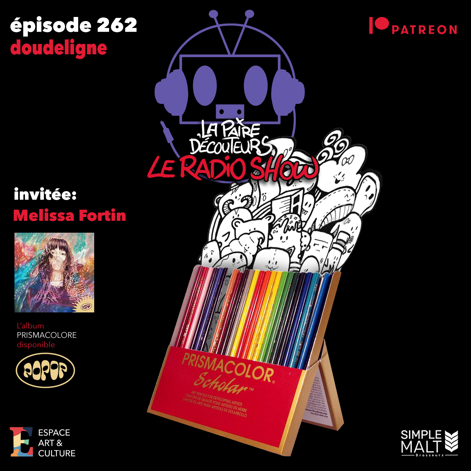 LE RADIO SHOW Ép.262 invitée Melissa Fortin