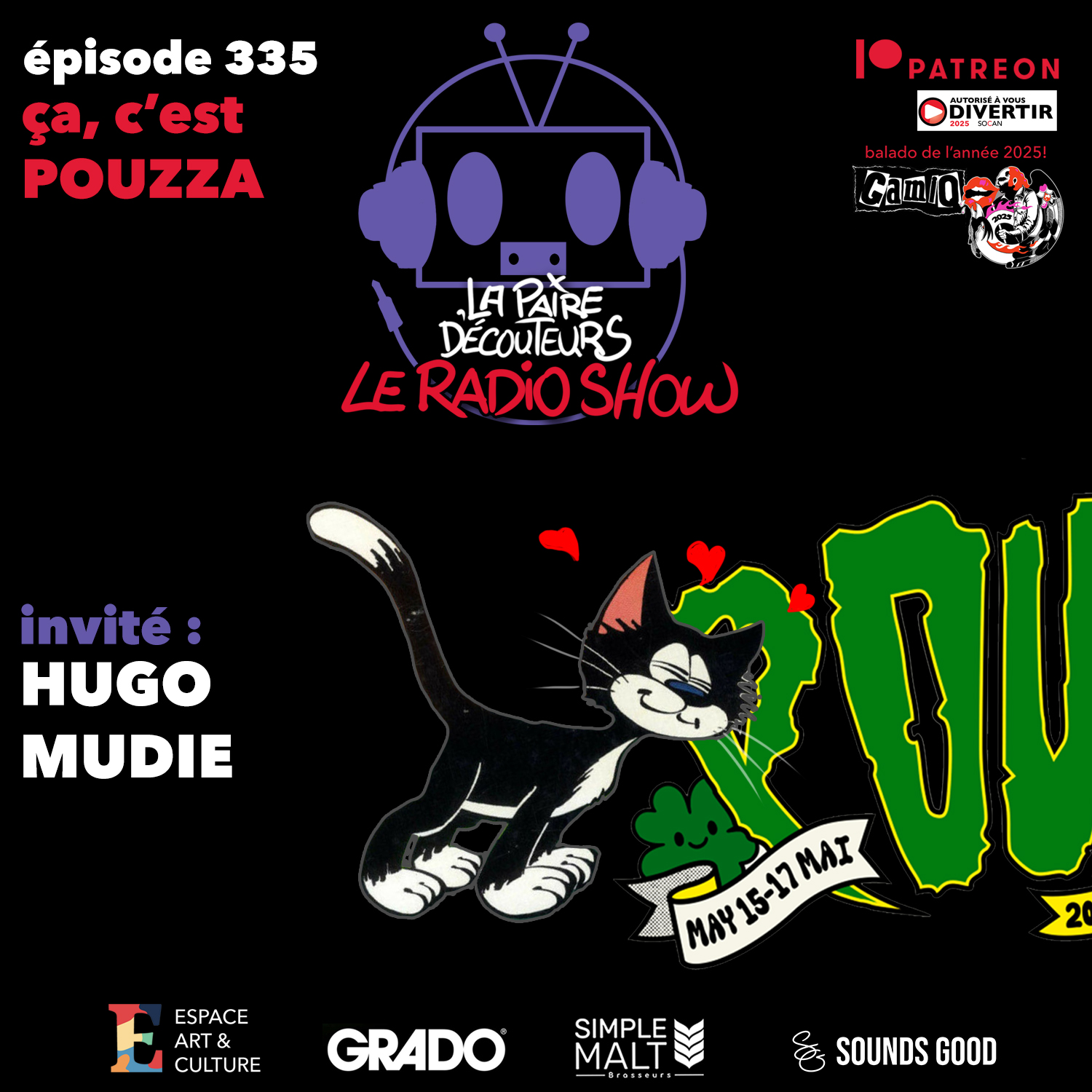 LE RADIO SHOW Ép.335 invité HUGO MUDIE