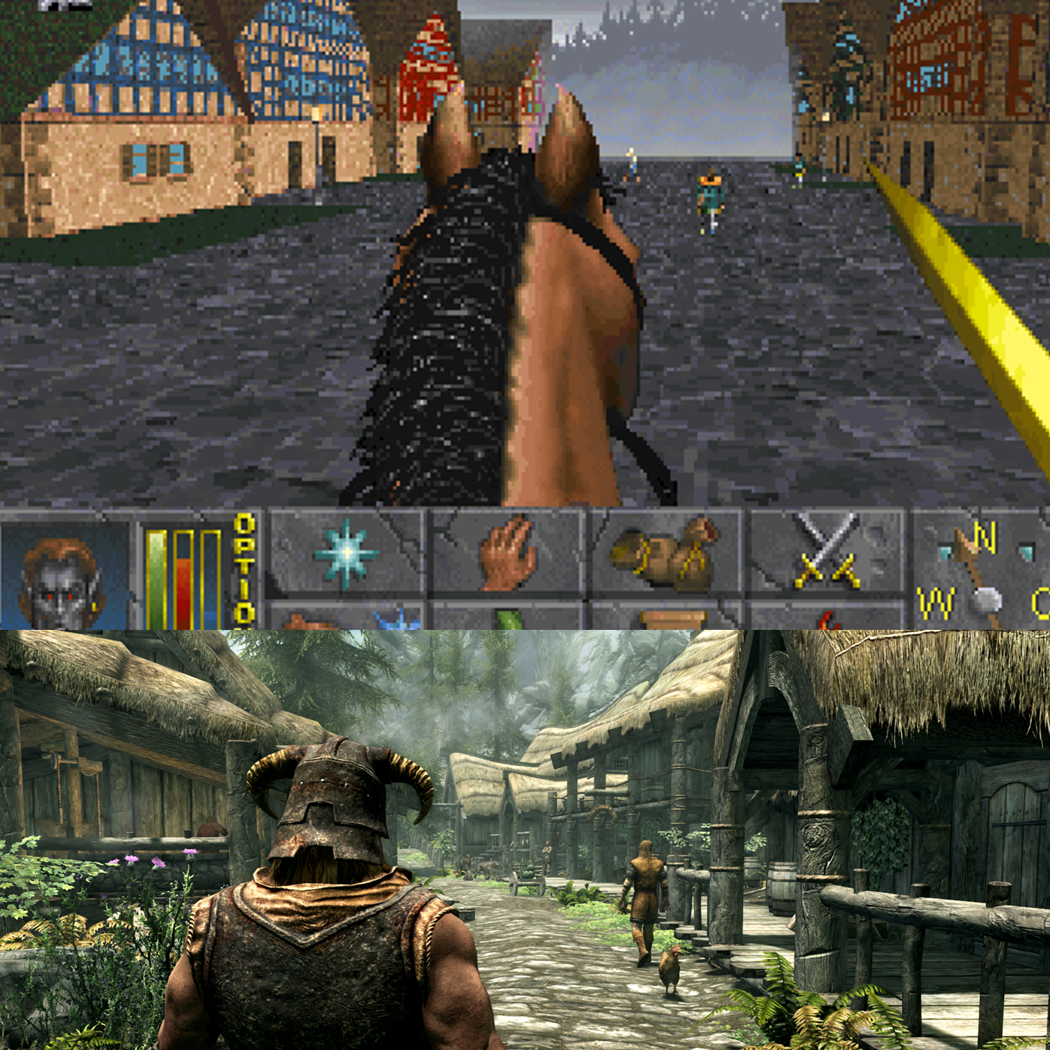 La série Elder Scrolls avant Skyrim: jeux de rôle et liberté, l'histoire d'une idée