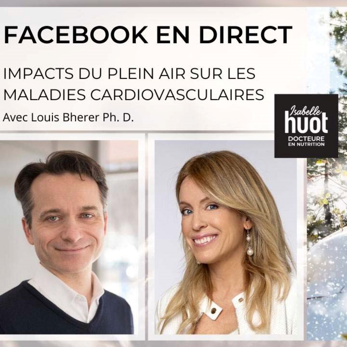 Impact du plein air sur la santé cardiovasculaire avec Dr. Louis Bherer