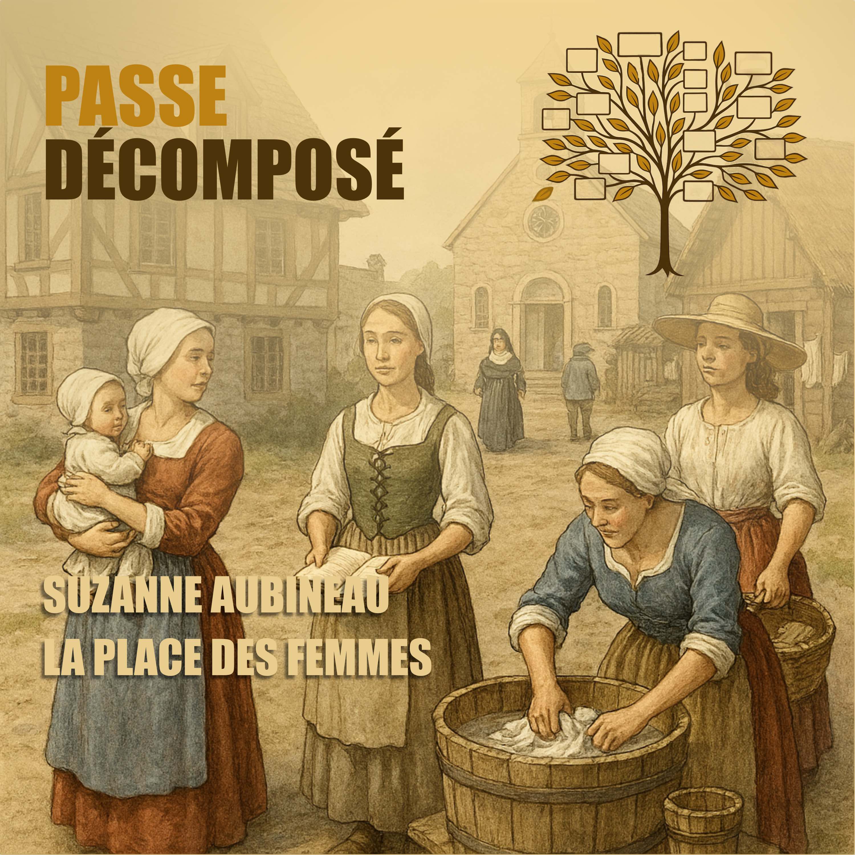 La place des Femmes en Nouvelle-France - Suzanne Aubineau (Famille Auclair)