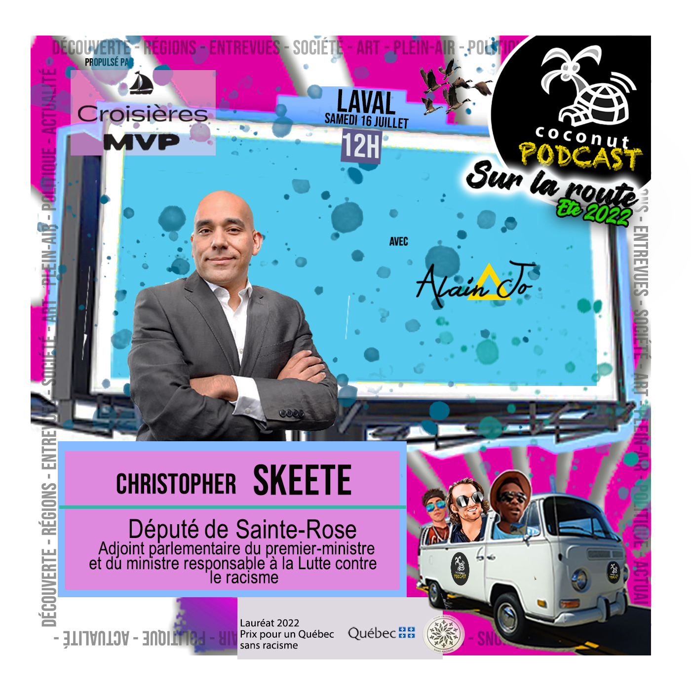 Entrevue avec Christopher Skeete- Laval