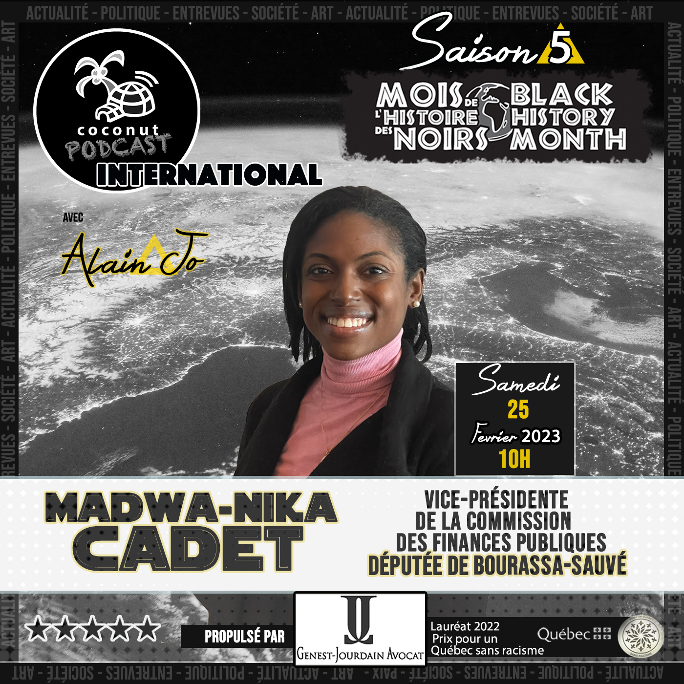 Entrevue avec Madwa-Nika Cadet - Députée de Bourassa-Sauvé