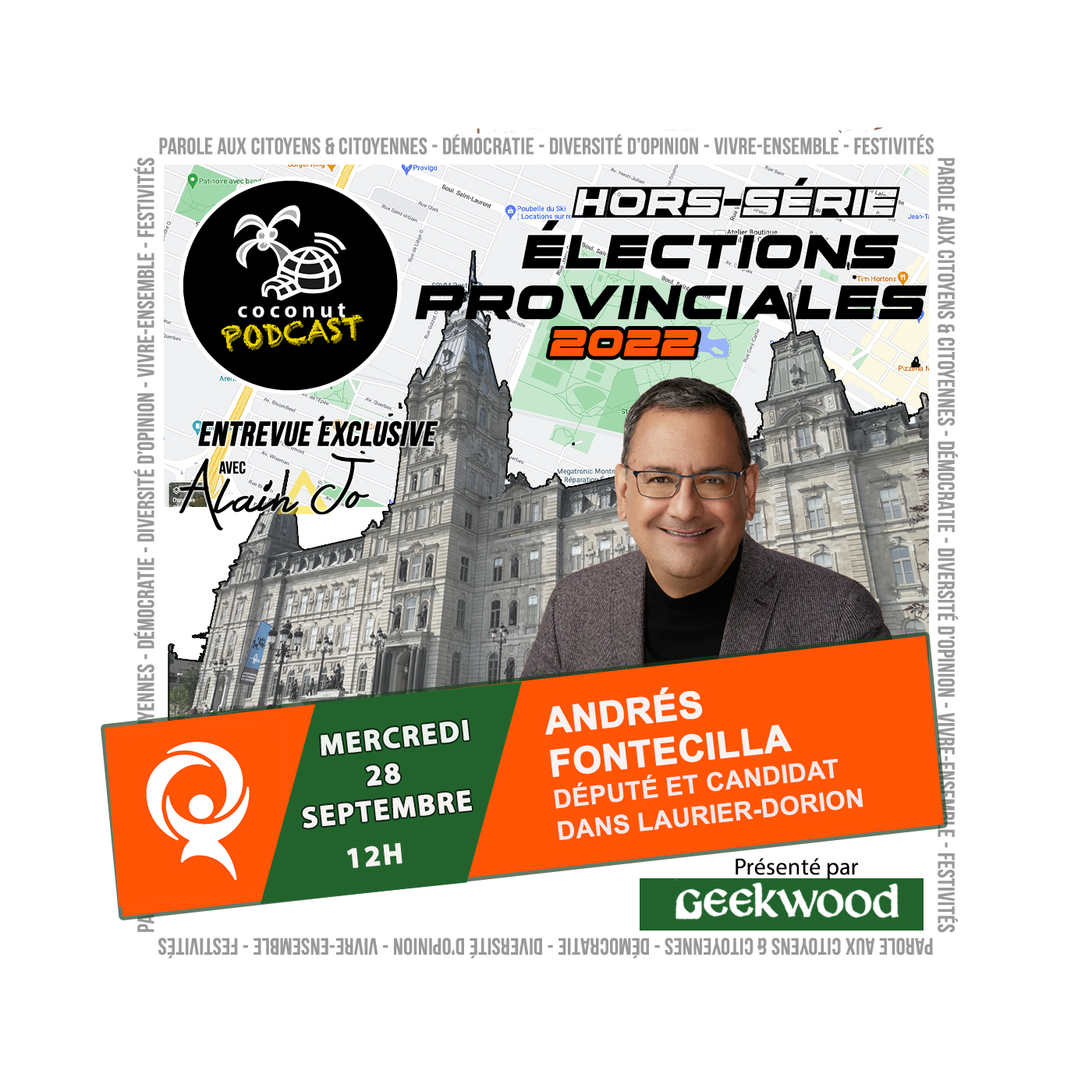 Entrevue hors-série avec Andrés Fontecilla. Québec solidaire. changer d'ère