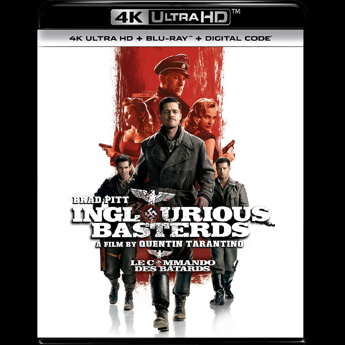 Critique du film INGLORIOUS BASTERDS en format 4K Ultra HD + Blu-ray
