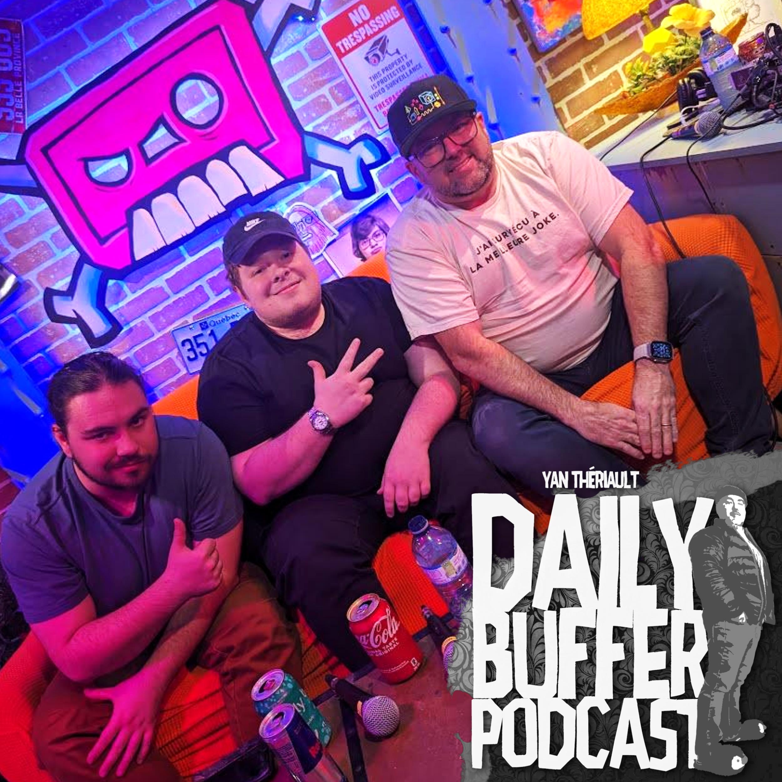 Avec Michel Grenier, Léo Labonté et Tom Chicoine - Le Daily Buffer [ENTREVU