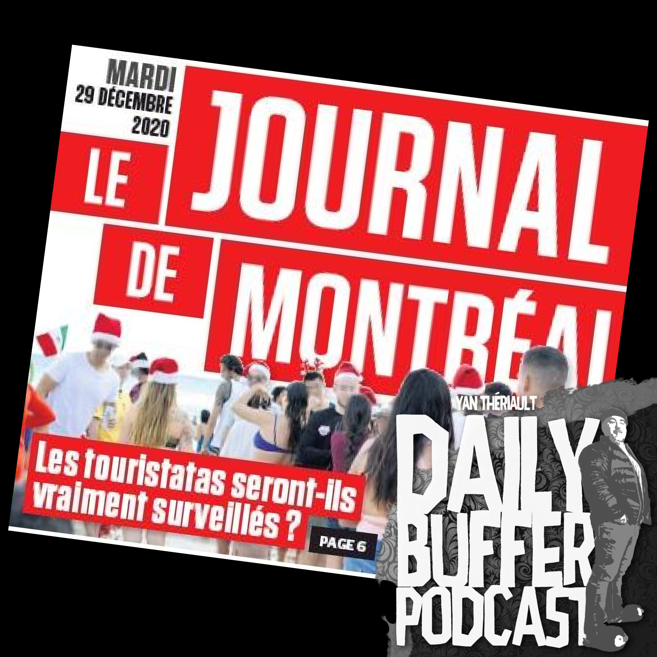 "Covidiots" et "Touristatas", Le Journal de Montréal blâmé par le CDP - Le