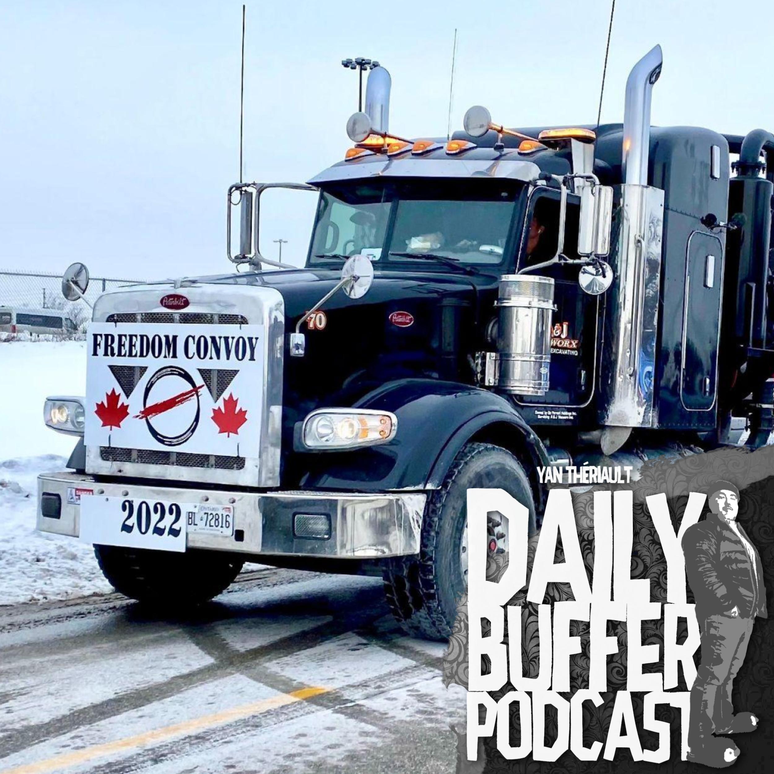 Les camionneurs forcent un barrage de police et c'est pissant - Le Daily Bu