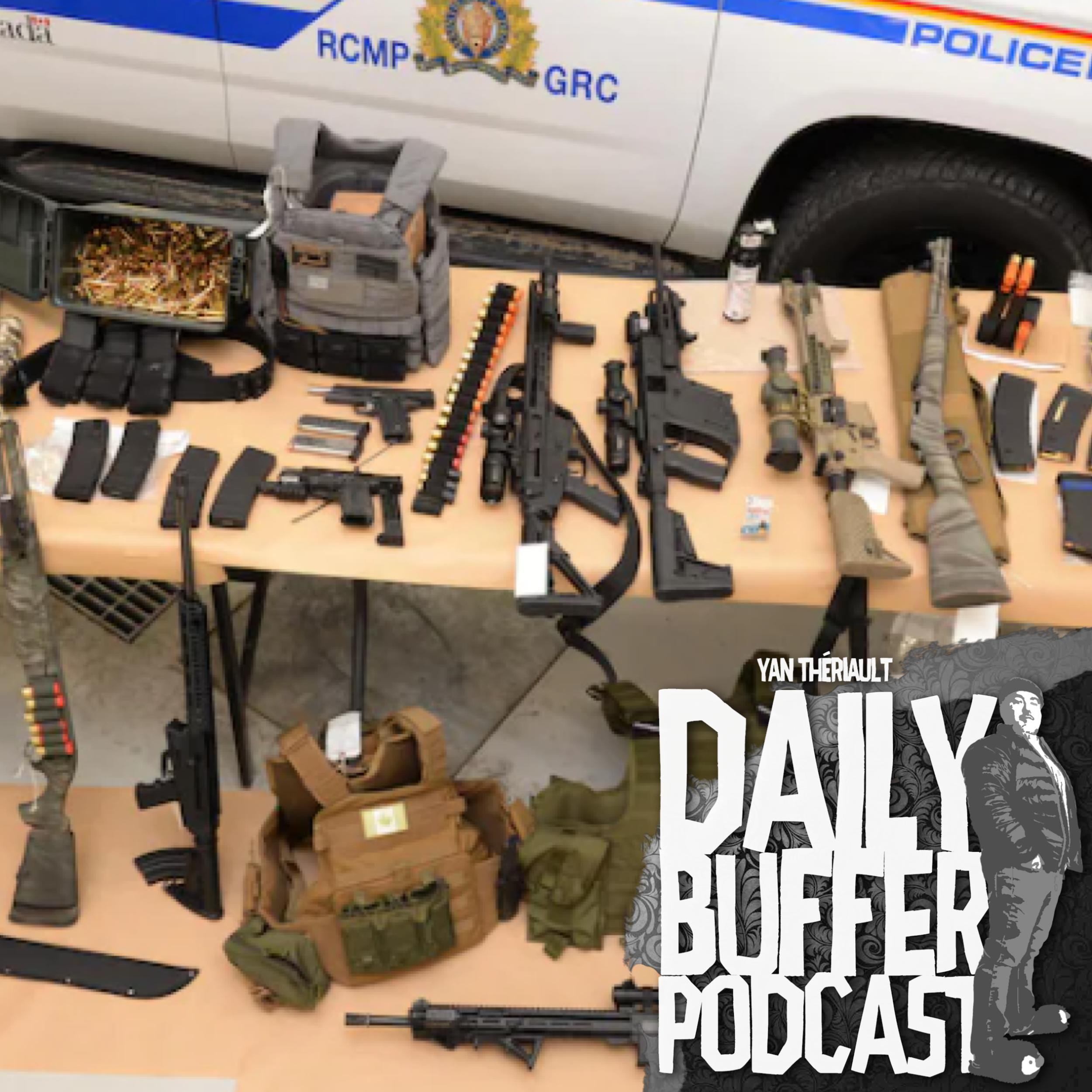 L'étrange saisie d'armes - Le Daily Buffer l Yan Thériault [16 Février]