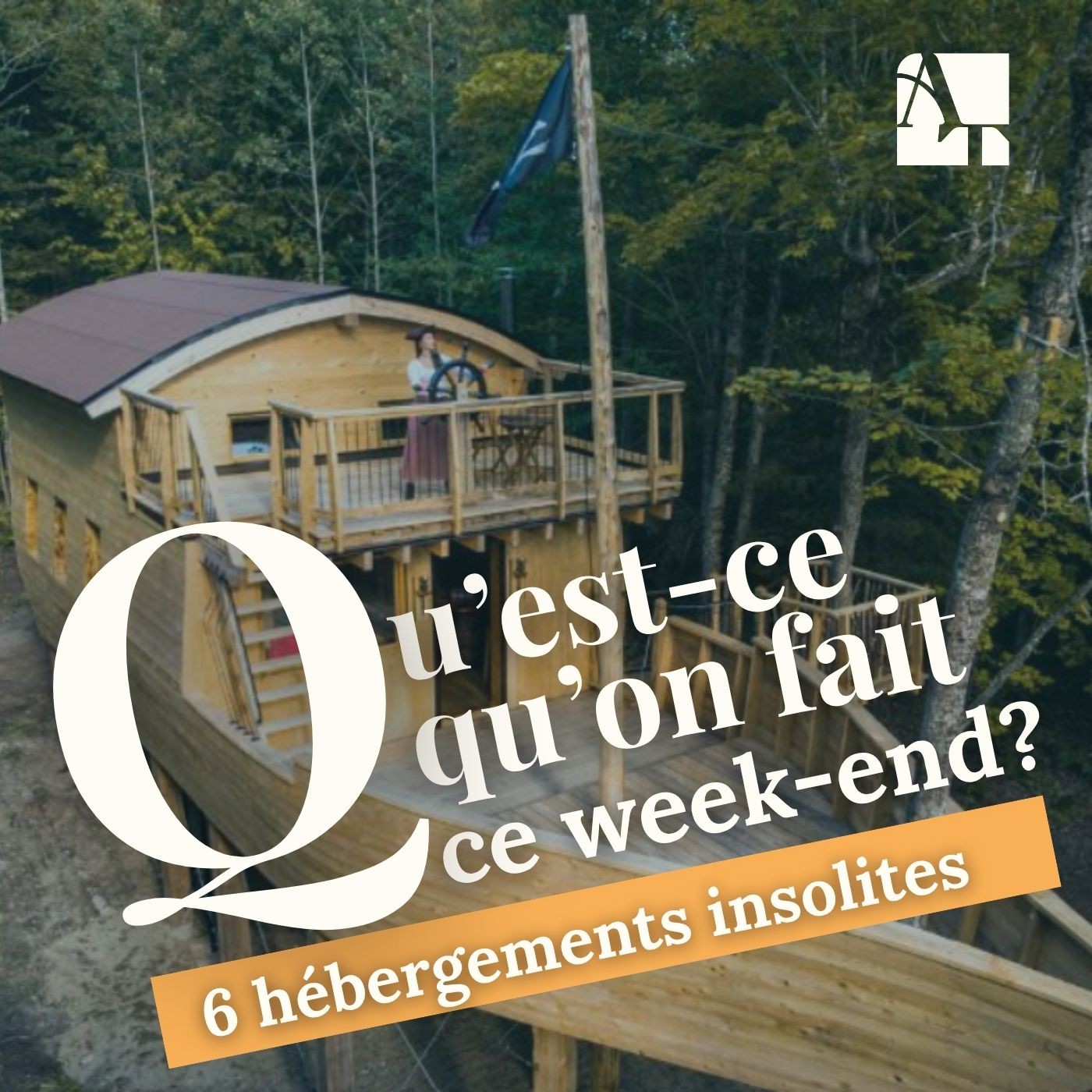 Qu'est-ce qu'on fait ce week-end? | 6 hébergements insolites