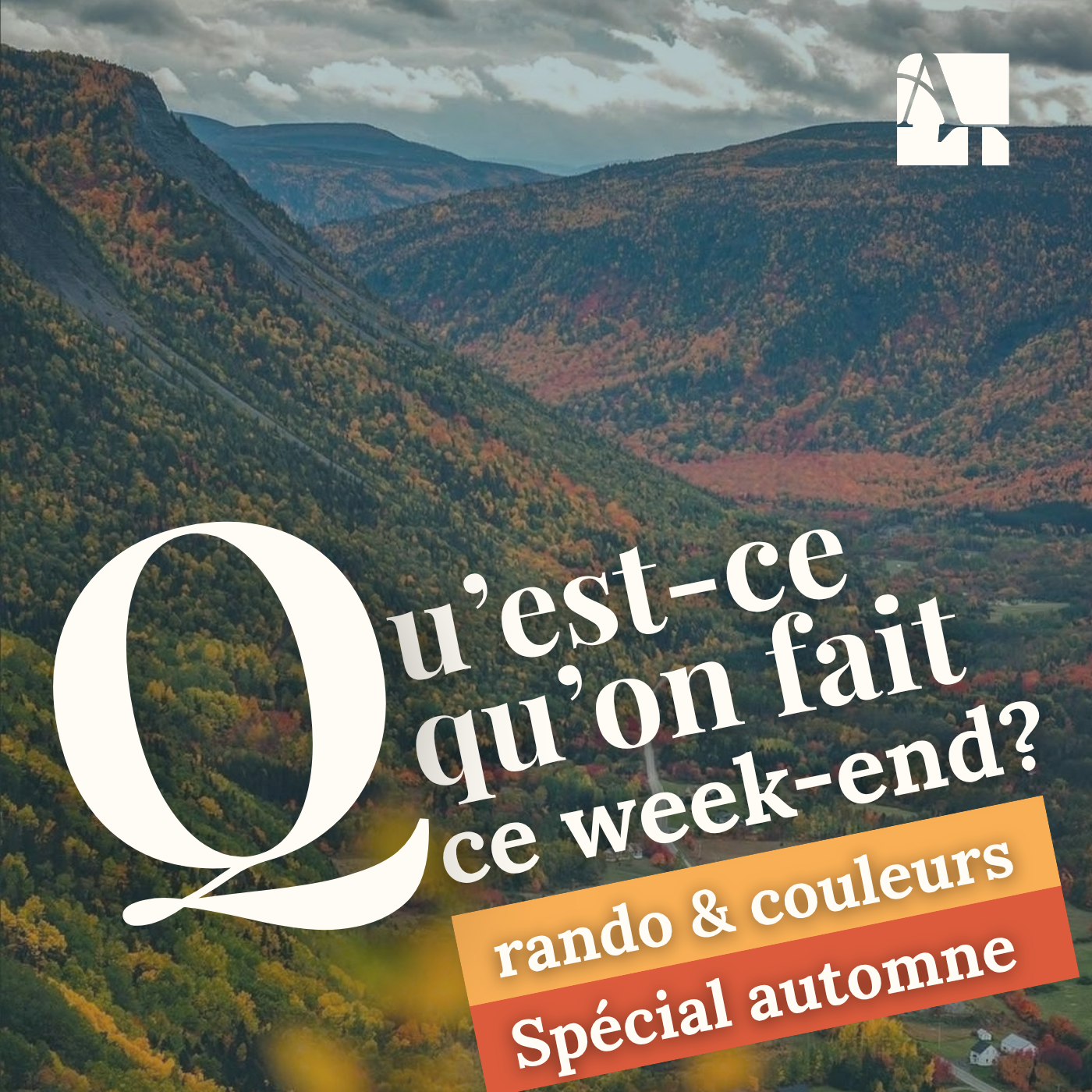 Qu'est-ce qu'on fait ce week-end? | Spécial Rando et couleurs