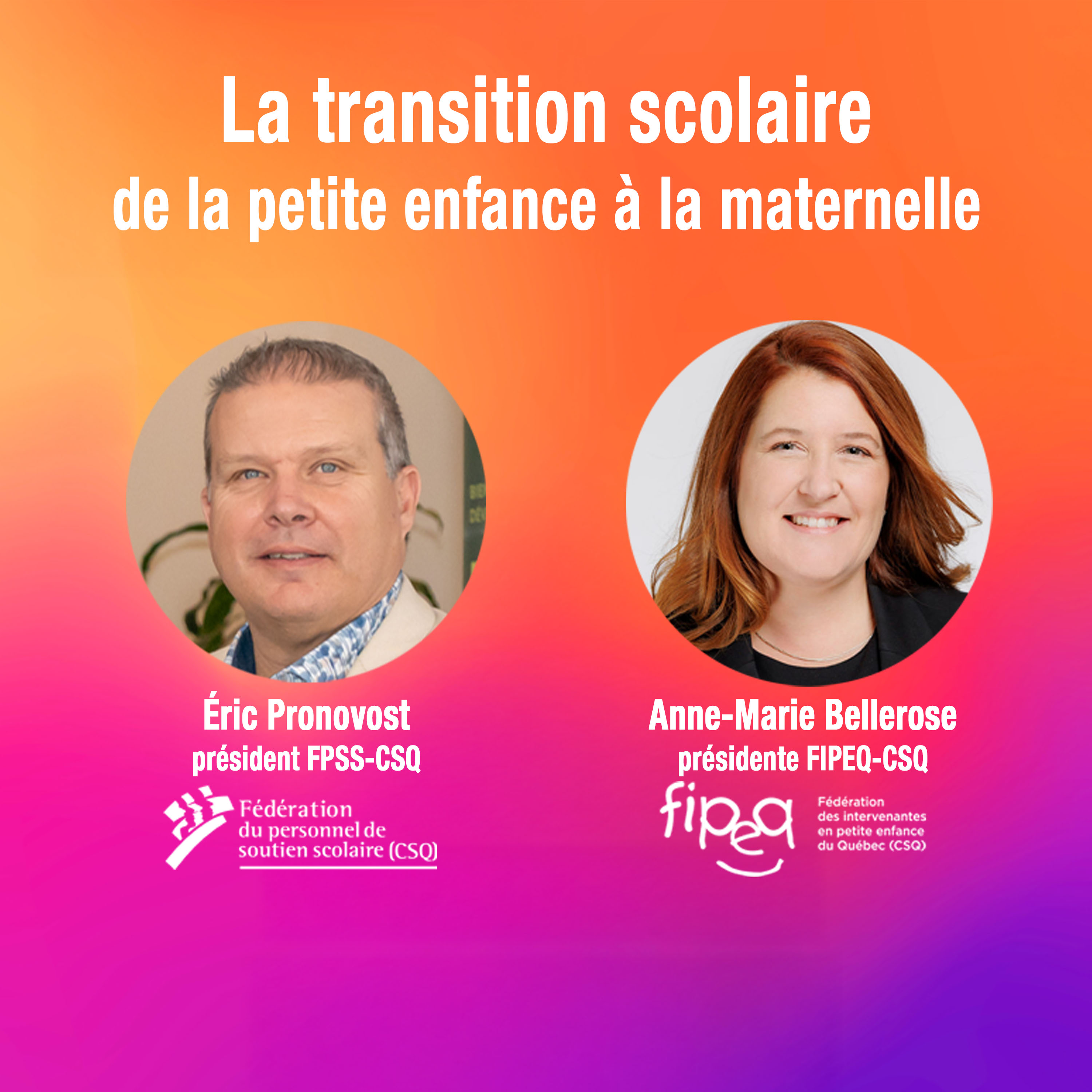 La transition scolaire, de la petite enfance au réseau scolaire